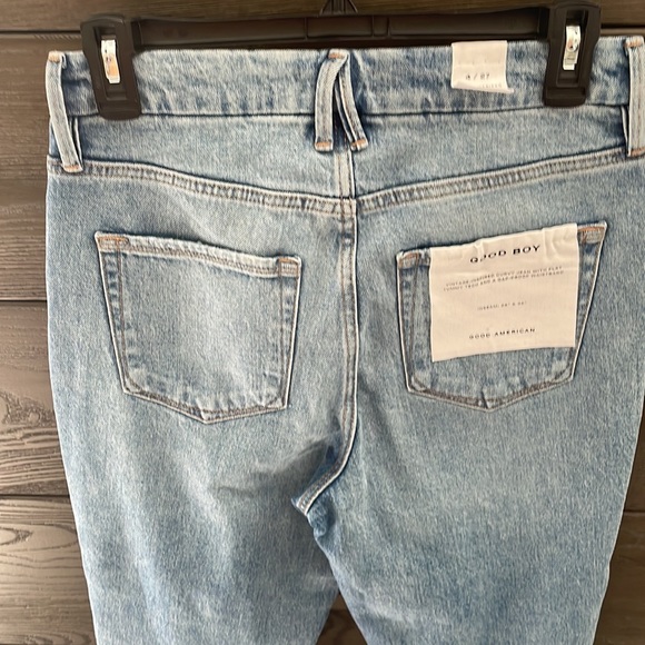 NWT Good American Good Boy Jeans Sz 4/27 - Picture 6 of 8